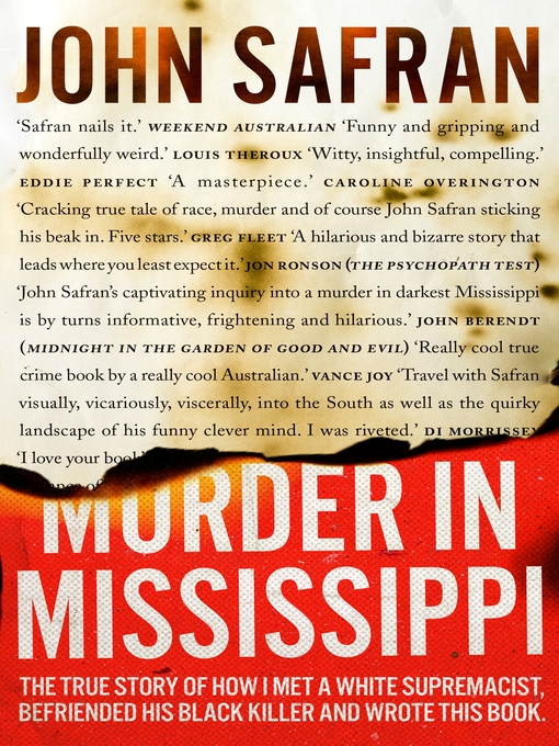 Title details for Murder in Mississippi by John Safran - Wait list